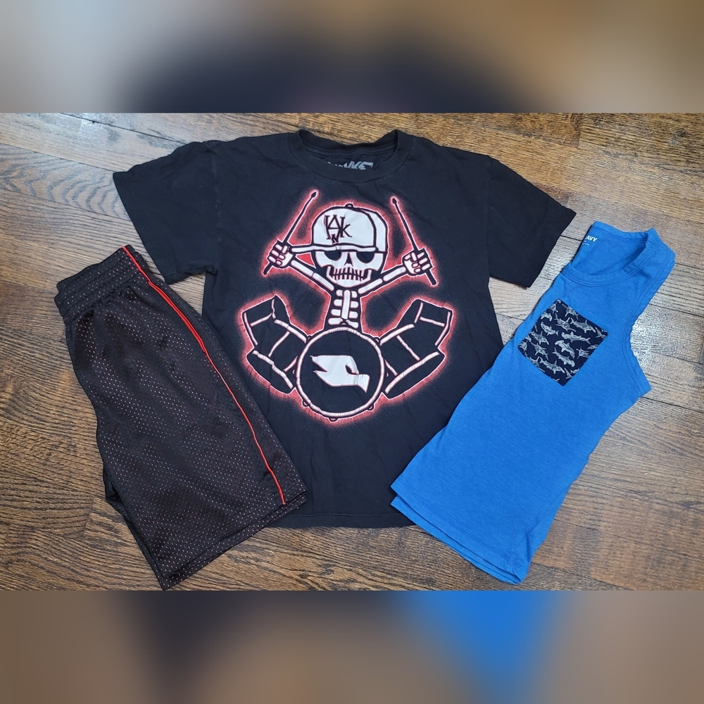 5/$14 Boys' Shirts Shorts Sm
